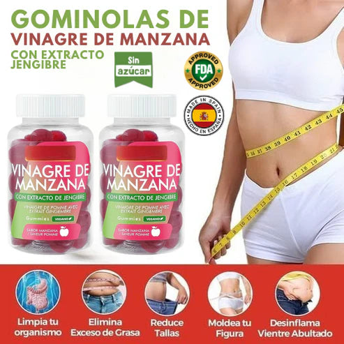 60x30 Gummies de Vinagre de Manzana – Elimine sus kilos de manera deliciosa