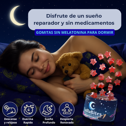 LullaBites® Gomitas Naturales para Dormir