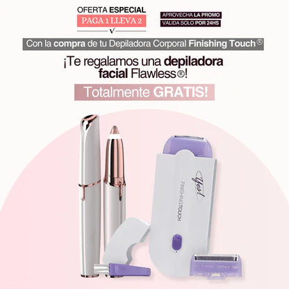 DEPILACIÓN EFECTO LÁSER EN CASA + FACIAL DE REGALO