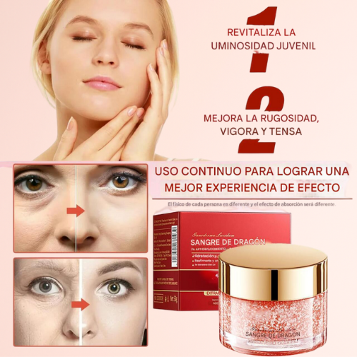 Crema Rejuvenecedora Sangre de Dragón (Oferta 2x1)- Mejora la piel de inmediato